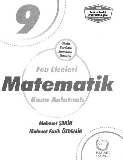 FEN LİSELERİ MATEMATİK KONU ANLATIMLI Fotokopi GO - Tüm Sınavlarda Daha İleriye