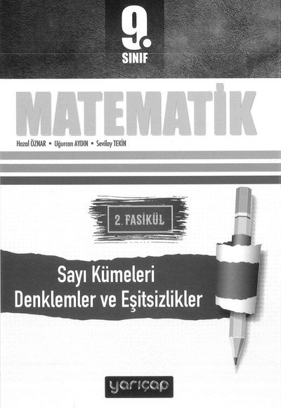 MATEMATİK 2. FASİKÜL SAYI KÜMELERİ DENKLEMLER VE EŞİTSİZLİKLER Fotokopi GO - Tüm Sınavlarda Daha İleriye