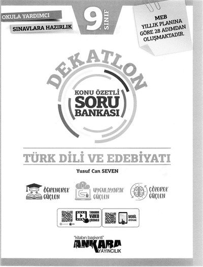 DEAKTLON KONU ÖZETLİ SORU BANKASI TÜRK DİLİ VE EDEBİYATI Fotokopi GO - Tüm Sınavlarda Daha İleriye