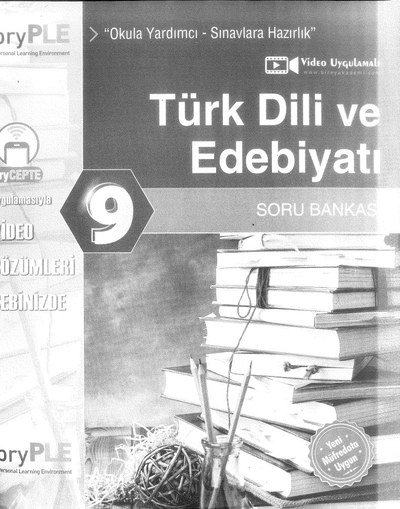 TÜRK DİLİ VE EDEBİYATI SORU BANKASI Fotokopi GO - Tüm Sınavlarda Daha İleriye