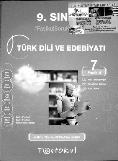 TÜRK DİLİ VE EDEBİYATI FASİKÜL SORU KİTABI Fotokopi GO - Tüm Sınavlarda Daha İleriye