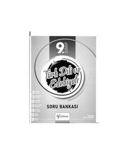 TÜRK DİLİ VE EDEBİYATI SORU BANKASI Fotokopi GO - Tüm Sınavlarda Daha İleriye
