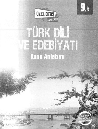 TÜRK DİLİ VE EDEBİYATI KONU ANLATIMI ÖZEL DERS KONSEPTLİ Fotokopi GO - Tüm Sınavlarda Daha İleriye