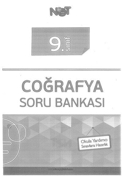 COĞRAFYA SORU BANKASI OKULA YARDIMCI Fotokopi GO - Tüm Sınavlarda Daha İleriye