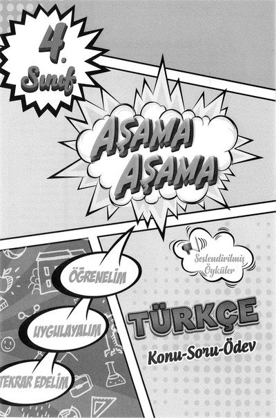 AŞAMA AŞAMA TÜRKÇE Fotokopi GO - Tüm Sınavlarda Daha İleriye