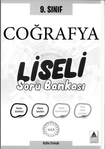 COĞRAFYA LİSELİ SORU BANKASI Fotokopi GO - Tüm Sınavlarda Daha İleriye