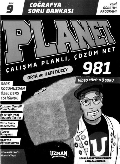 COĞRAFYA SORU BANKASI PLANET ÇALIŞMA PLANLI ÇÖZÜM NET 981 SORU Fotokopi GO - Tüm Sınavlarda Daha İleriye