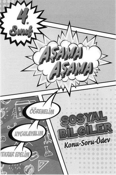 AŞAMA AŞAMA SOSYAL BİLGİLER Fotokopi GO - Tüm Sınavlarda Daha İleriye
