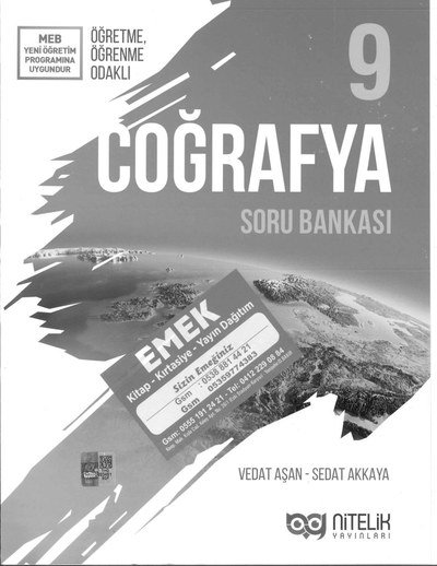 COĞRAFYA SORU BANKASI ÖĞRETME ÖĞRENME ODAKLI Fotokopi GO - Tüm Sınavlarda Daha İleriye