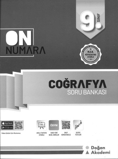 ON NUMARA COĞRAFYA SORU BANKASI Fotokopi GO - Tüm Sınavlarda Daha İleriye