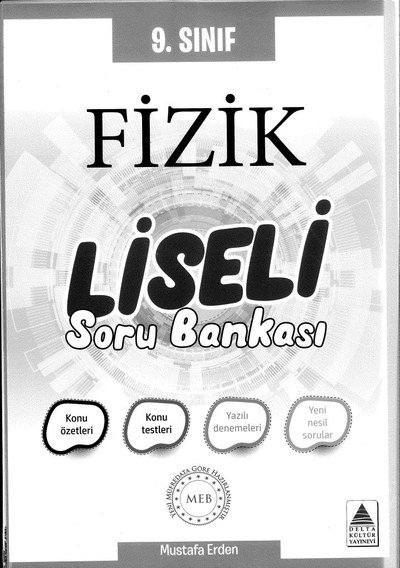 FİZİK LİSELİ SORU BANKASI Fotokopi GO - Tüm Sınavlarda Daha İleriye