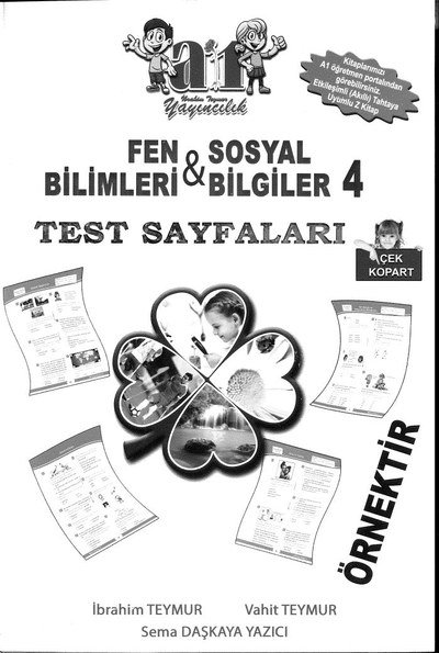 FEN BİLİMLERİ & SOSYAL BİLGİLER TEST Fotokopi GO - Tüm Sınavlarda Daha İleriye