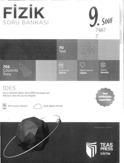 FİZİK SORU BANKASI Fotokopi GO - Tüm Sınavlarda Daha İleriye