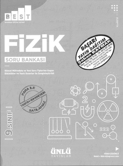 FİZİK SORU BANKASI BEST Fotokopi GO - Tüm Sınavlarda Daha İleriye