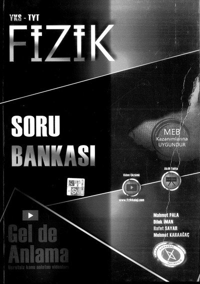 YKS - TYT FİZİK SORU BANKASI Fotokopi GO - Tüm Sınavlarda Daha İleriye