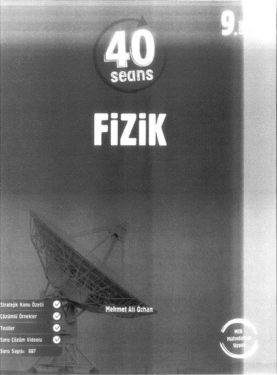40 SEANS FİZİK Fotokopi GO - Tüm Sınavlarda Daha İleriye