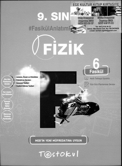 FİZİK FASİKÜL ANLATIM KİTABI Fotokopi GO - Tüm Sınavlarda Daha İleriye