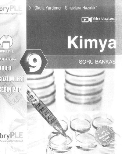 KİMYA SORU BANKASI OKULA YARDIMCI SINAVLARA HAZIRLIK Fotokopi GO - Tüm Sınavlarda Daha İleriye