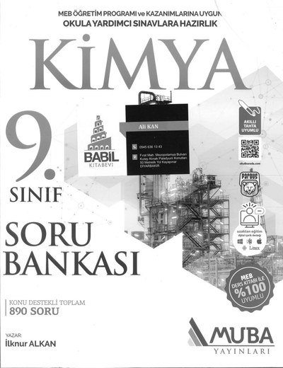 KİMYA SORU BANKASI Fotokopi GO - Tüm Sınavlarda Daha İleriye