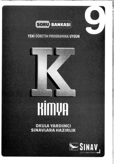KİMYA OKULA YARDIMCI SINAVLARA HAZIRLIK Fotokopi GO - Tüm Sınavlarda Daha İleriye