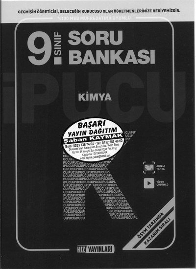 KİMYA SORU BANKASI Fotokopi GO - Tüm Sınavlarda Daha İleriye