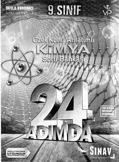 ÖZEL KONU ALATIMLI KİMYA SORU BANKASI Fotokopi GO - Tüm Sınavlarda Daha İleriye