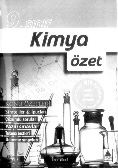 KİMYA KONU ÖZETLERİ İLKER YÜCEL Fotokopi GO - Tüm Sınavlarda Daha İleriye