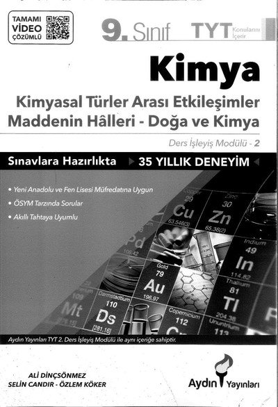 KİMYA KİMYASAL TÜRLER ARASI ETKİLEŞİMLER MADDENİN HALLERİ DOĞA VE KİMYA Fotokopi GO - Tüm Sınavlarda Daha İleriye