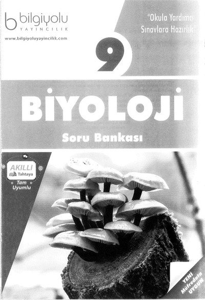 BİYOLOJİ SORU BANKASI AKILLI TAHTAYA TAM UYUMLU Fotokopi GO - Tüm Sınavlarda Daha İleriye