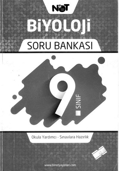 BİYOLOJİ SORU BANKASI Fotokopi GO - Tüm Sınavlarda Daha İleriye