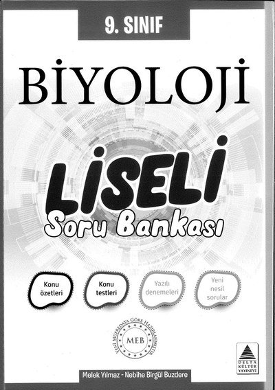 BİYOLOJİ LİSELİ SORU BANKASI Fotokopi GO - Tüm Sınavlarda Daha İleriye