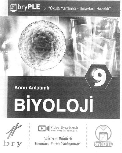 KONU ANLATIMLI BİYOLOJİ Fotokopi GO - Tüm Sınavlarda Daha İleriye