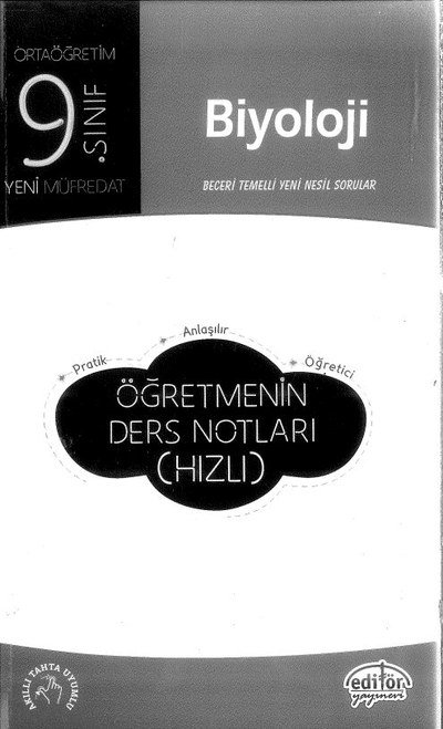 BİYOLOJİ ÖĞRETMENİN DERS NOTLARI (HIZLI) Fotokopi GO - Tüm Sınavlarda Daha İleriye