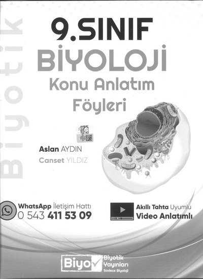 BİYOLOJİ KONU ANLATIM FÖYLERİ Fotokopi GO - Tüm Sınavlarda Daha İleriye