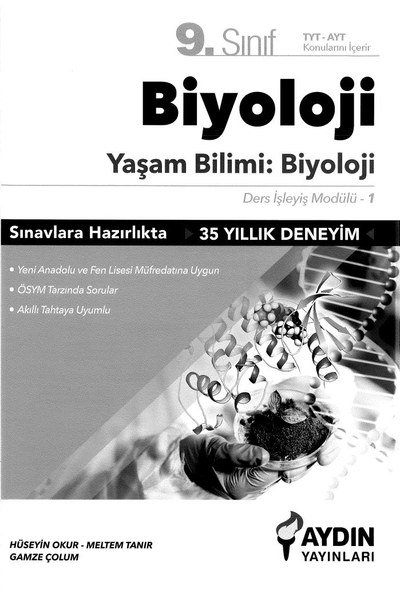 BİYOLOJİ YAŞAM BİLİMİ: BİYOLOJİ Fotokopi GO - Tüm Sınavlarda Daha İleriye