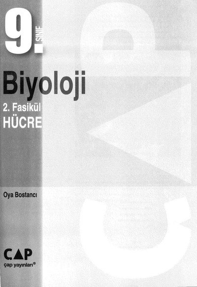 BİYOLOJİ 2. FASİKÜL HÜCRE YAPISI Fotokopi GO - Tüm Sınavlarda Daha İleriye