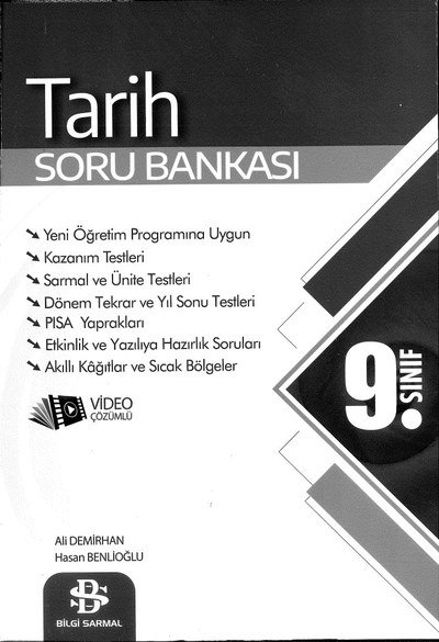 TARİH SORU BANKASI VİDEO ÇÖZÜMLÜ Fotokopi GO - Tüm Sınavlarda Daha İleriye