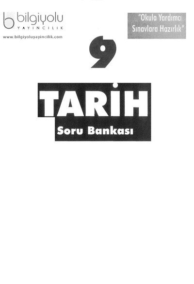 TARİH SORU BANKASI Fotokopi GO - Tüm Sınavlarda Daha İleriye