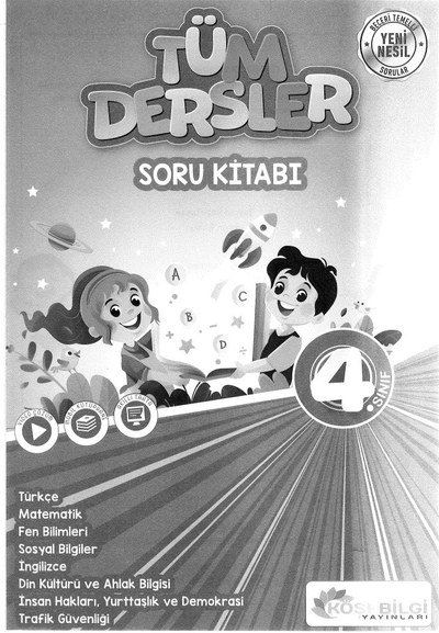 TÜM DERSLER SORU KİTABI Fotokopi GO - Tüm Sınavlarda Daha İleriye