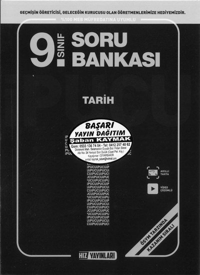 SORU BANKASI TARİH Fotokopi GO - Tüm Sınavlarda Daha İleriye