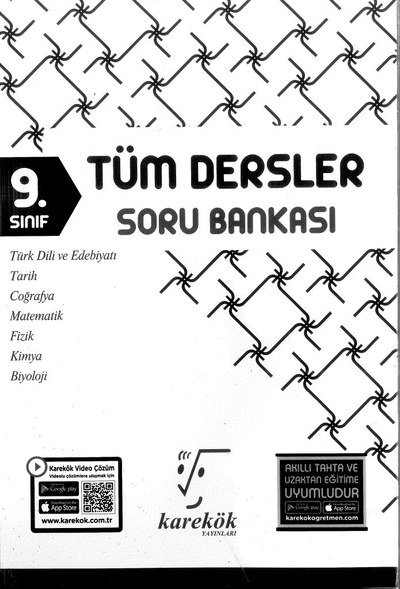 TÜM DERSLER SORU BANKASI Fotokopi GO - Tüm Sınavlarda Daha İleriye