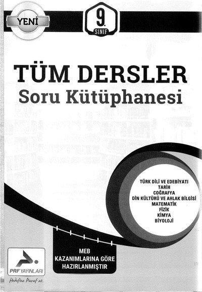 TÜM DERSLER SORU KÜTÜPHANESİ Fotokopi GO - Tüm Sınavlarda Daha İleriye