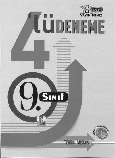 4'LÜ DENEME SİMÜLATÖR Fotokopi GO - Tüm Sınavlarda Daha İleriye