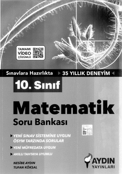 MATEMATİK SORU BANKASI 35 YILLIK DENEYİM Fotokopi GO - Tüm Sınavlarda Daha İleriye