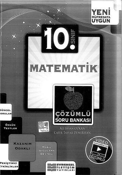 MATEMATİK ÇÖZÜMLÜ SORU BANKASI VİDEO ÇÖZÜMLÜ Fotokopi GO - Tüm Sınavlarda Daha İleriye