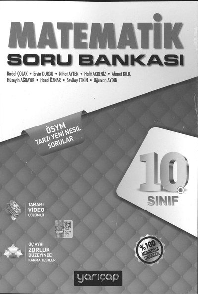 MATEMATİK SORU BANKASI ÖSYM TARZI YENİ NESİL SORULAR Fotokopi GO - Tüm Sınavlarda Daha İleriye