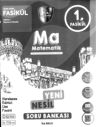MA MATEMATİK YENİ NESİL SORU BANKASI Fotokopi GO - Tüm Sınavlarda Daha İleriye