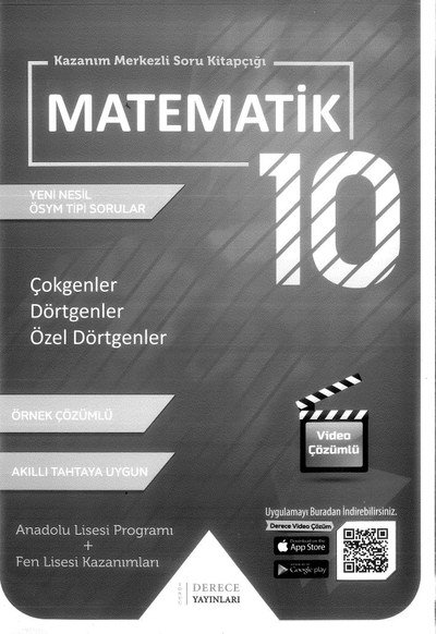 MATEMATİK ÇOKGENLER DÖRTGENLER ÖZEL DÖRTGENLER ÖRNEK ÇÖZÜMLÜ Fotokopi GO - Tüm Sınavlarda Daha İleriye