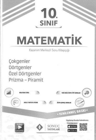 MATEMATİK ÇOKGENLER DÖRTGENLER ÖZEL DÖRTGENLER PRİZMA - PİRAMİT Fotokopi GO - Tüm Sınavlarda Daha İleriye