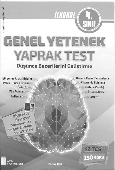 GENEL YETENEK DÜŞÜNCE BECERİLERİNİ GELİŞTİRME Fotokopi GO - Tüm Sınavlarda Daha İleriye